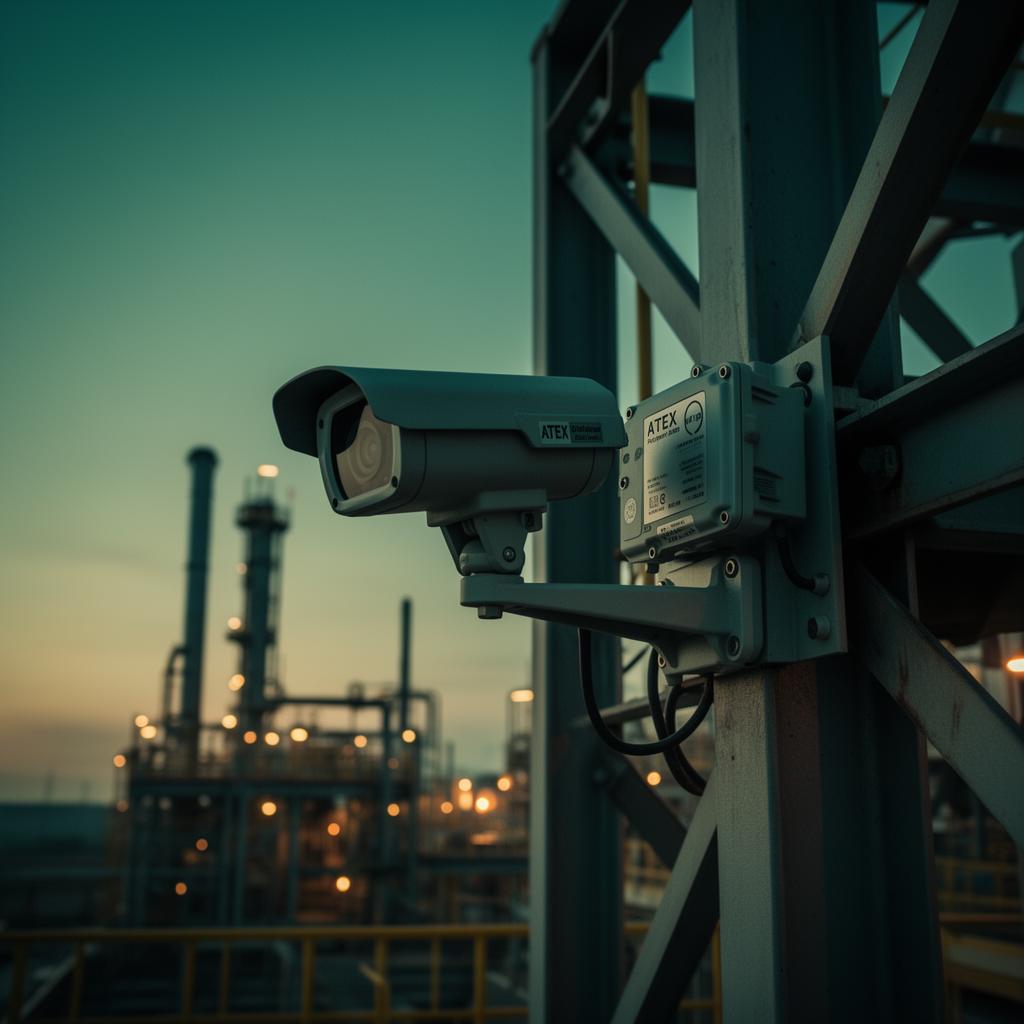 Explosion-proof CCTV deployment